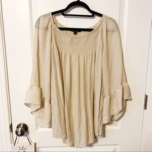 flowy peasant top!